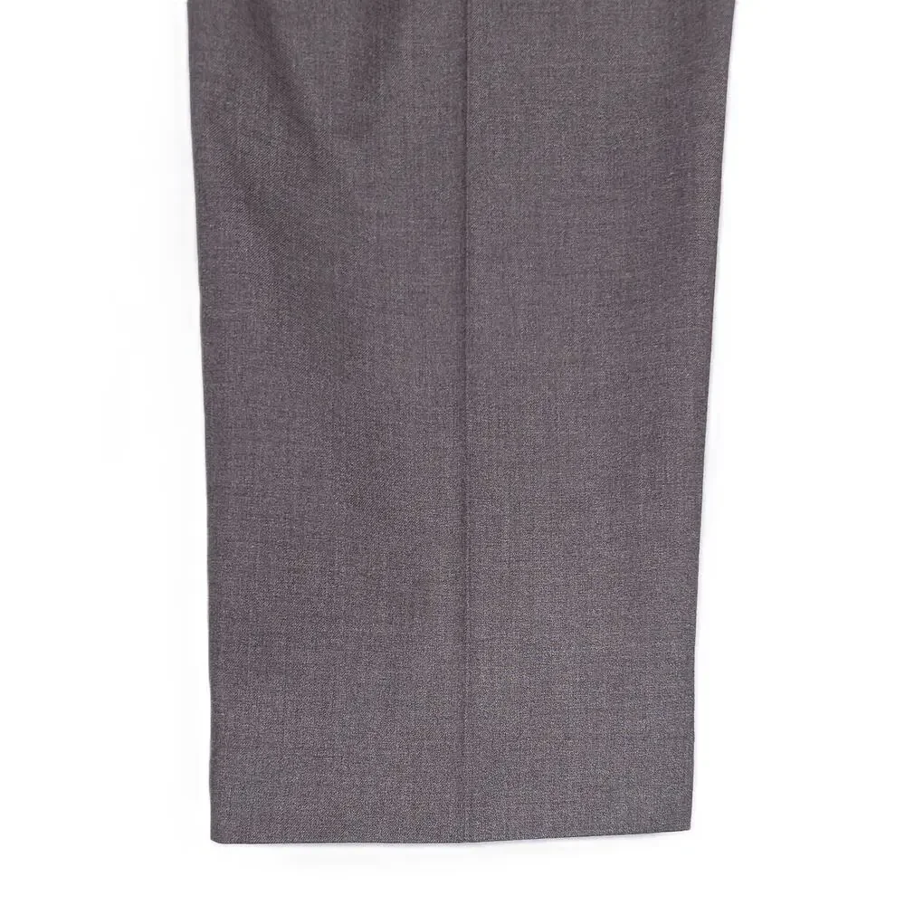 Perry Ellis Mens Slim Fit Dress Pants 38x30 Major Brown Solid Stretch Twill NWT
